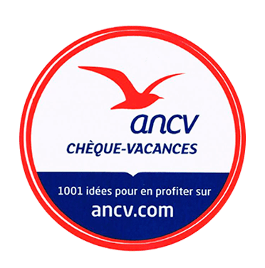 Chèques vacances ANCV acceptés